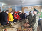 Школьники Ртищевского района посетили выставку "Оружие Победы"