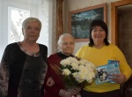 25 марта свой 102-й день рождения отметила участник трудового фронта Харитонова Александра Сергеевна
