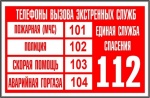 Уважаемые жители г. Ртищево и Ртищевского района. Напоминаем номера телефонов для экстренного реагирования