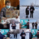 Работники клубных учреждений приняли участие в акции «125 граммов блокадного хлеба»