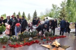 Состоялась церемония торжественного возложения цветов и венков в честь Дня Победы
