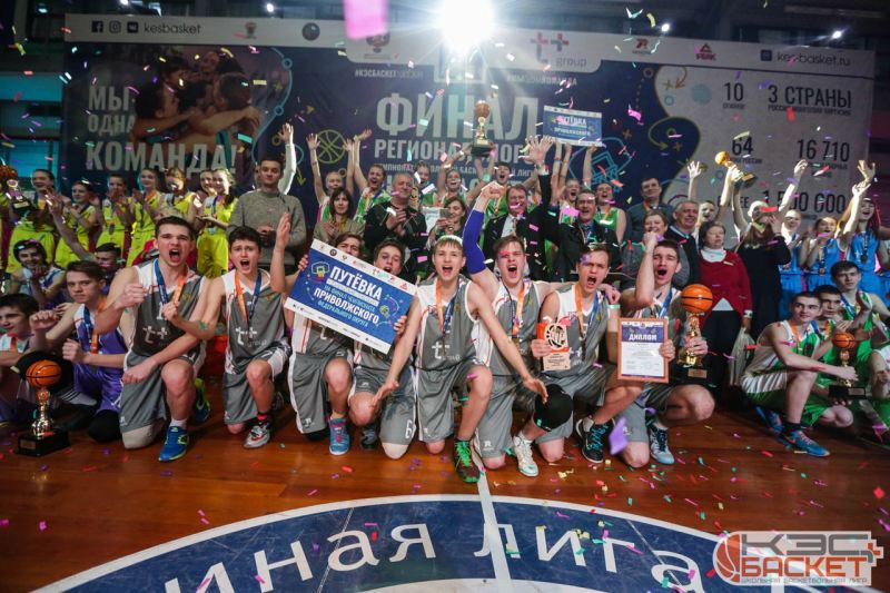 Ртищевские баскетболисты - чемпионы "КЭС-БАСКЕТ"