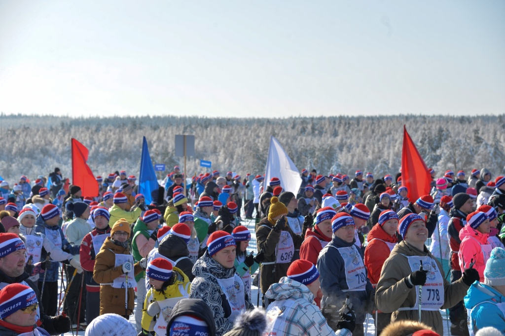 10 февраля в Базарном Карабулаке состоялись финальные областные соревнования в рамках 36-й Всероссийской массовой лыжной гонки "Лыжня России"