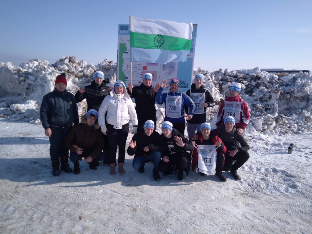 Ртищевский район принял участие в XXXVIII Всероссийской массовой лыжной гонке «Лыжня России - 2020»