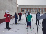 Школьники стали участниками  лыжного спринта
