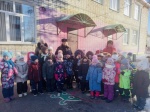 Дорожные полицейские города Ртищево рассказали дошкольникам о правилах безопасного поведения в автомобиле