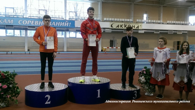 Даниил Слесарев – бронзовый призер Первенства России по легкой атлетике