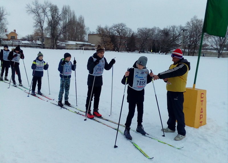На стадионе «Локомотив» состоялись соревнования по лыжным гонкам среди сельских образовательных учреждений в зачет 55-й Спартакиады