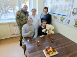 Комитет семей воинов Отечества Саратовской области организовали встречу военнослужащего и автора письма поддержки