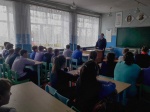 В школе с. Северка состоялся выездной Единый день профилактики правонарушений и преступлений среди несовершеннолетних
