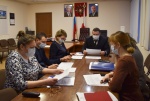 В администрации района состоялось рабочее совещание с руководством МУП «Теплотехник»