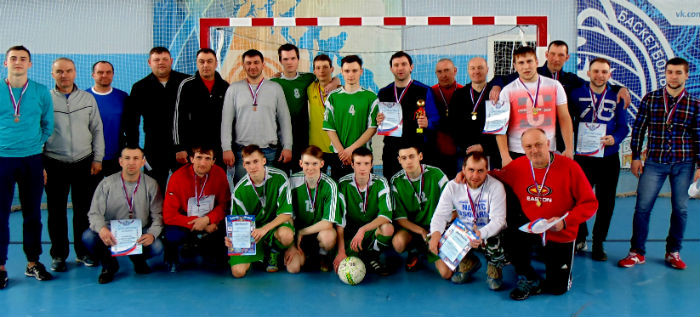 Завершился чемпионат города Ртищево по мини-футболу среди мужских команд