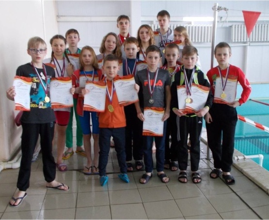 Команда спортивной школы г. Ртищево приняла участие в открытом первенстве по плаванию на призы Главы администрации Сердобского района