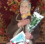  95-летний юбилей отметила жительница города Ртищево Храмихина Агриппина Андреевна