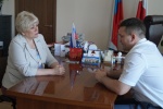 Сегодня Ртищевский район с рабочим визитом посетил депутат Саратовской областной Думы А.В. Воробьев 