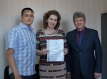 Ртищевская семья получила жилищный сертификат
