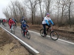 Сегодня утром в Энгельсском районе Саратовской области прошли легкоатлетический забег и велопробег, приуроченные ко Дню космонавтики