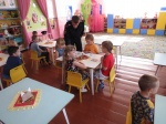 Сотрудники ЛО МВД России на станции Ртищево провели профилактические беседы с ребятами в детском саду