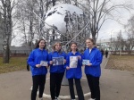 В рамках Всемирного дня авиации и космонавтики волонтеры Ртищевского филиала ГБУ РЦ «Молодёжь плюс» провели информационную акцию «Мечты о космосе» 