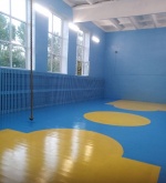 Завершается ремонт спортивного зала Ерышовской школы