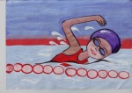 Конкурс детского рисунка на тему «Друг здоровья - водный спорт»