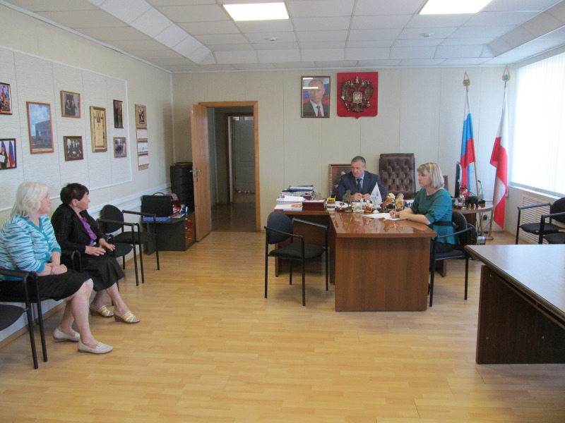 Глава муниципального района А. П. Санинский принял граждан по личным вопросам