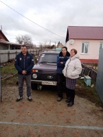 Жительница Саратовской области отправила на передовую «Ниву»