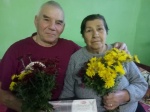 В последние дни октября семейная пара Марии Мухтаровны и Валерия Петровича Валуховых отметила 54 - ю годовщину семейной жизни