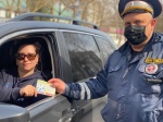 В г. Ртищево сотрудники ГИБДД провели профилактические беседы с водителями-родителями