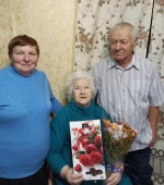50 - летний юбилей семейной жизни отметили жители с.Малиновка Ртищевского района - супруги Боронины