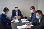 В администрации района прошло совещание с представителем ООО «Инвестиционная сервисная компания»