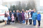 Сегодня на территории Ртищевской районной больницы состоялось праздничное мероприятие, посвященное Дню работника скорой медицинской помощи