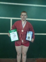 Давлетьяров Илья стал бронзовым призером во Всероссийском турнире по борьбе самбо