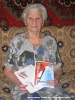 В Ртищевском районе отметила 90 - летний юбилей, Матвеева Антонина Ивановна, труженик тыла и ветеран труда