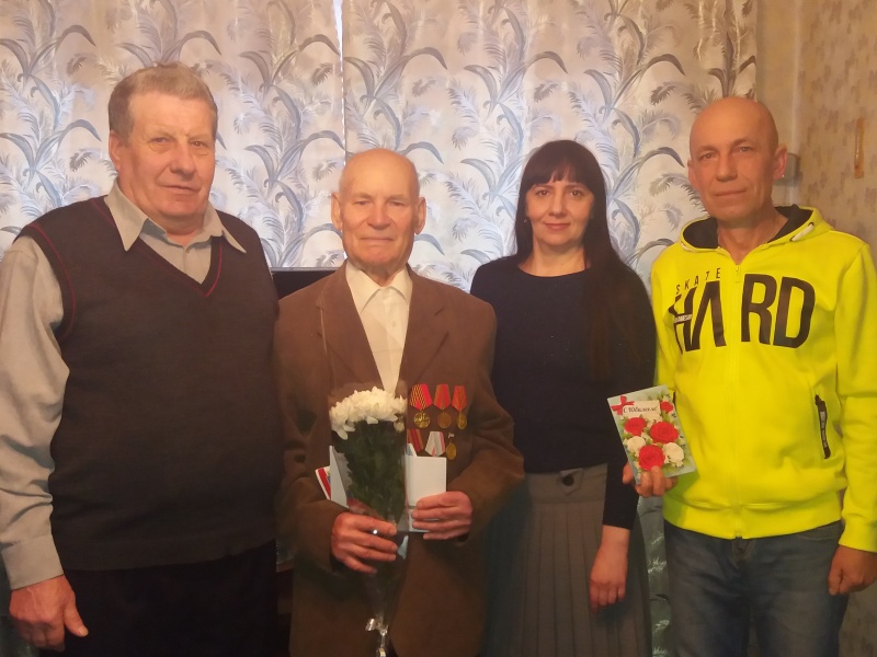 90-летний юбилей отметил ветеран Великой Отечественной войны Миломаев Владимир Степанович