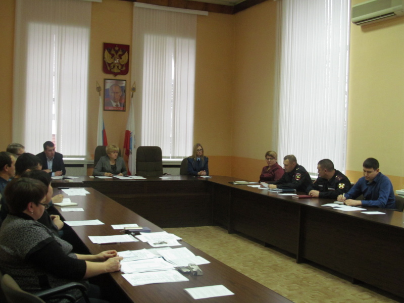 Состоялось очередное заседание антитеррористической комиссии под председательством главы Ртищевского муниципального района С.В. Макогон