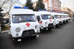 Автопарк Ртищевской районной больницы пополнился новой машиной скорой помощи