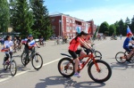 Сегодня состоялся велопробег, посвященный Дню России
