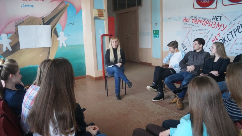 На базе Ртищевского филиала ГБУ РЦ «Молодёжь плюс»  прошли занятия для волонтеров в рамках программы «Секторное добровольчество» 