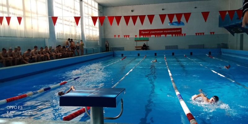 В бассейне «Дельфин» прошли соревнования по плаванию  в зачет Спартакиады учебных заведений