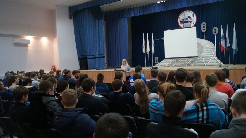 В актовом зале филиала СамГУПС в г. Ртищево прошла встреча со студентами в рамках проекта «Формирование комфортной городской среды» 