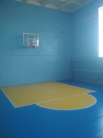 Завершён ремонт спортивного зала Ерышовской школы