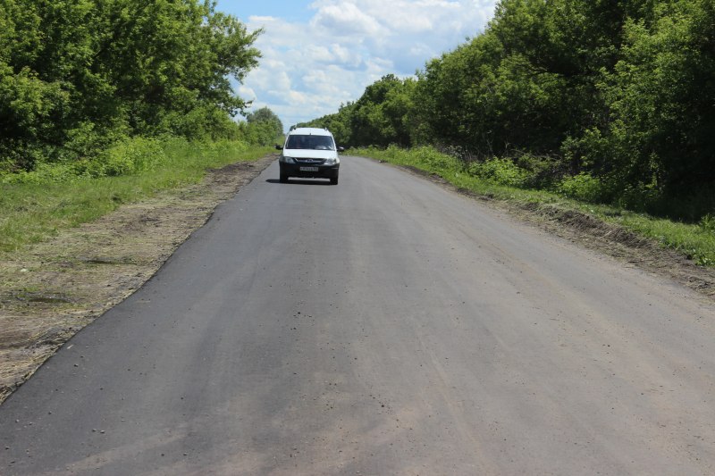 Состоялось открытие одиннадцатикилометрового участка дороги Ртищево-Урусово 