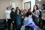 В рамках Всемирной недели предпринимательства в парикмахерской «Ника» состоялся мастер-класс по окрашиванию волос