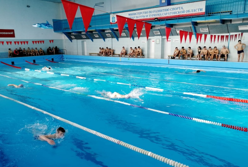 Сегодня в бассейне «Дельфин» состоялось Первенство района по плаванию  среди сельских школ и средне профессиональных учебных заведений  в зачет 55-й спартакиады