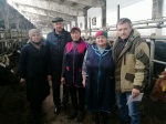Продолжается объезд животноводческих подразделений района с целью контроля за ходом зимовки скота