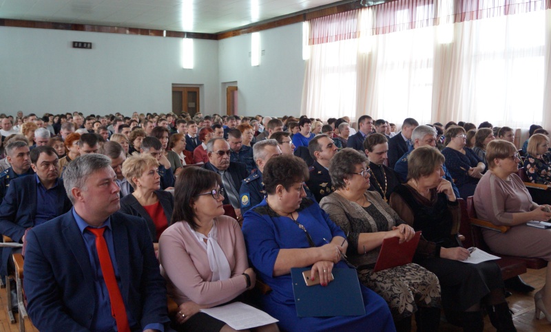 Сегодня состоялось заседание актива Ртищевского района