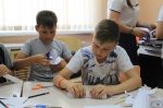 Воспитанники детского оздоровительного лагеря «Дружба» провели  акцию «Голубь Мира», посвященная 90 - летию Ртищевского района
