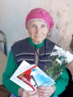 90 – летний юбилей отметила Лагуткина Нина Ивановна, ветеран труда и труженик тыла
