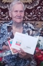 В год 90-летия Ртищевского района свой 90-летний юбилей отметила ветеран  труда, труженик тыла Семенова Лидия Семеновна